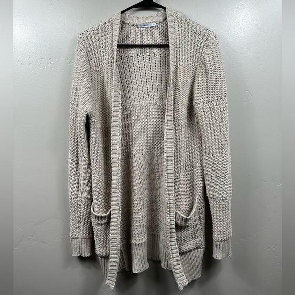 GRAMICCI Women’s Knit Heavyweight Cardigan Size Small / Medium - Cream White